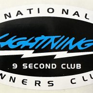 9 Second Club NLOC Sticker